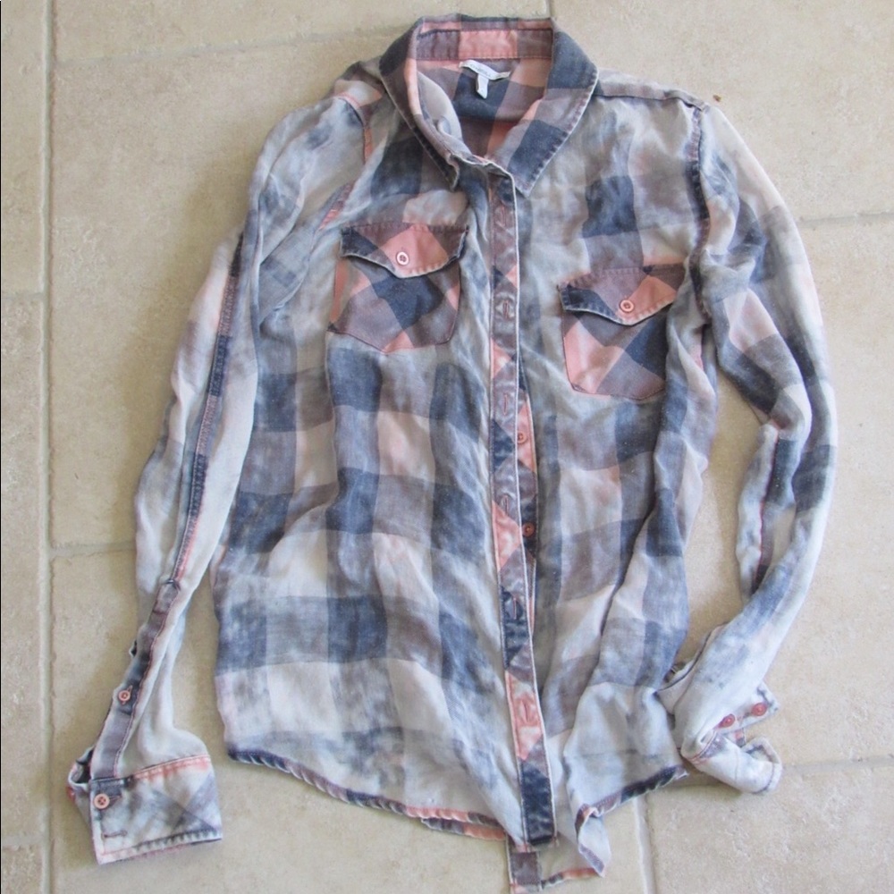 Pink and Blue Flannel